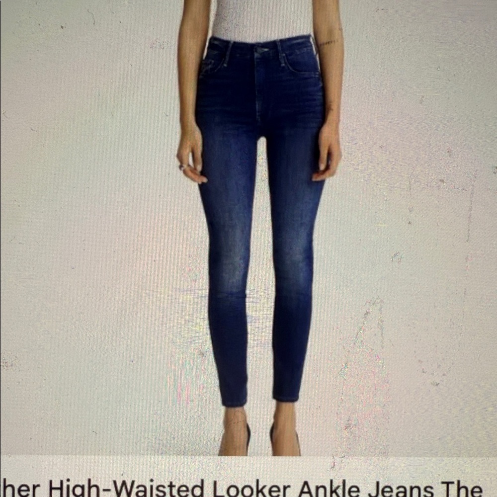 MOTHER The High Waisted Looker Ankle The Road to Paradise size 26